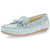 Lichtblauwe mocassins