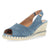 Jeans blauwe sleehakken