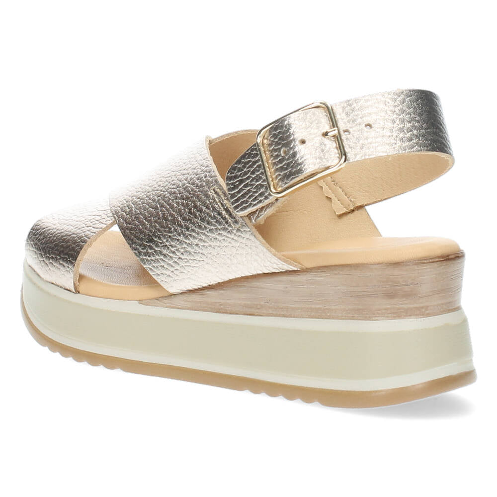 Metallic sandalen