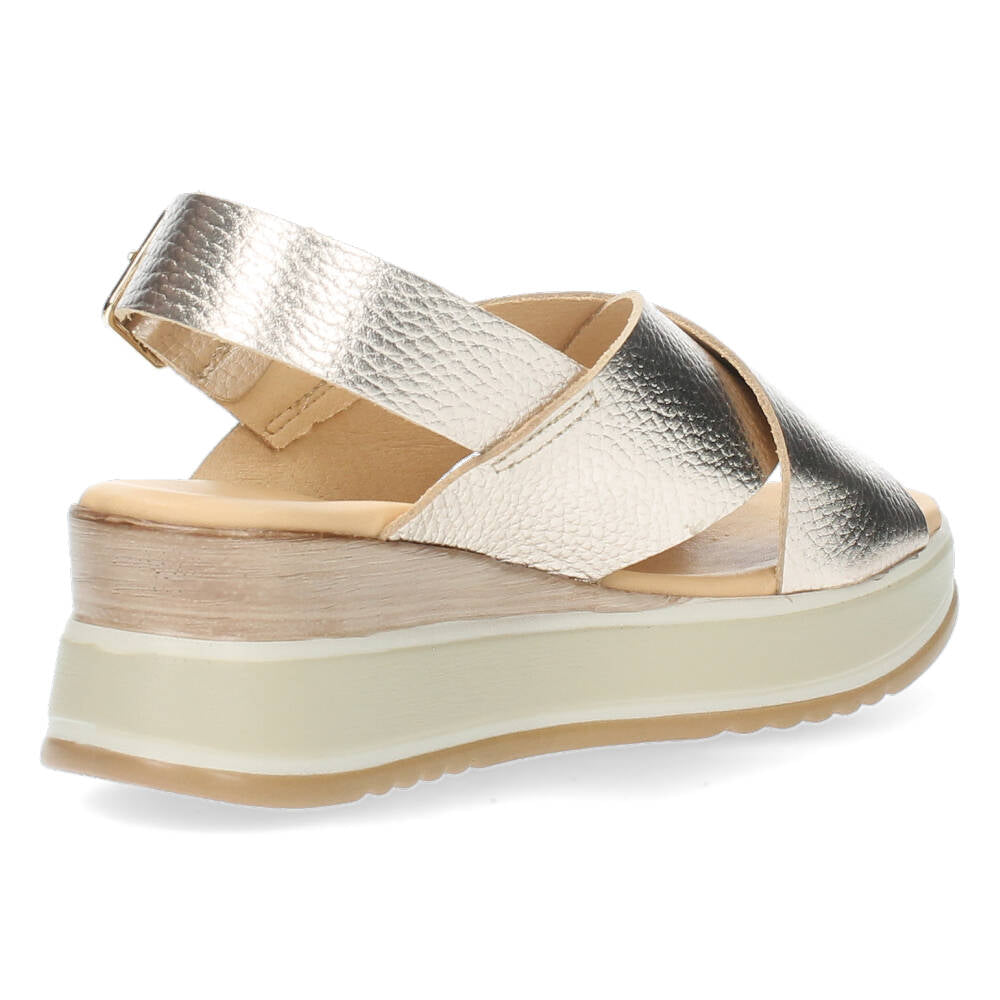 Metallic sandalen
