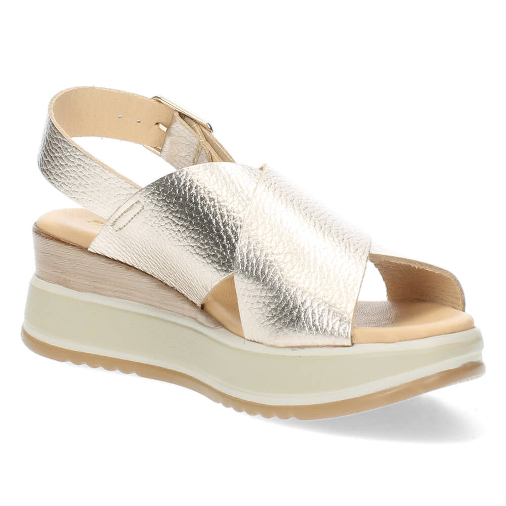 Metallic sandalen
