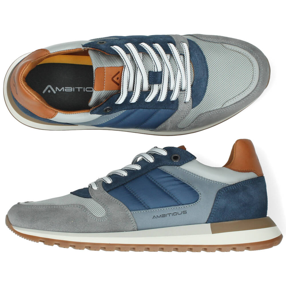 Blauwe sneakers