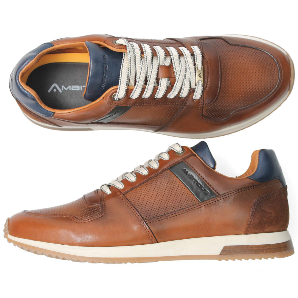 Cognac veterschoenen