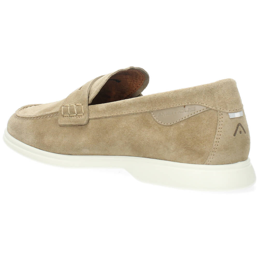 Beige loafers