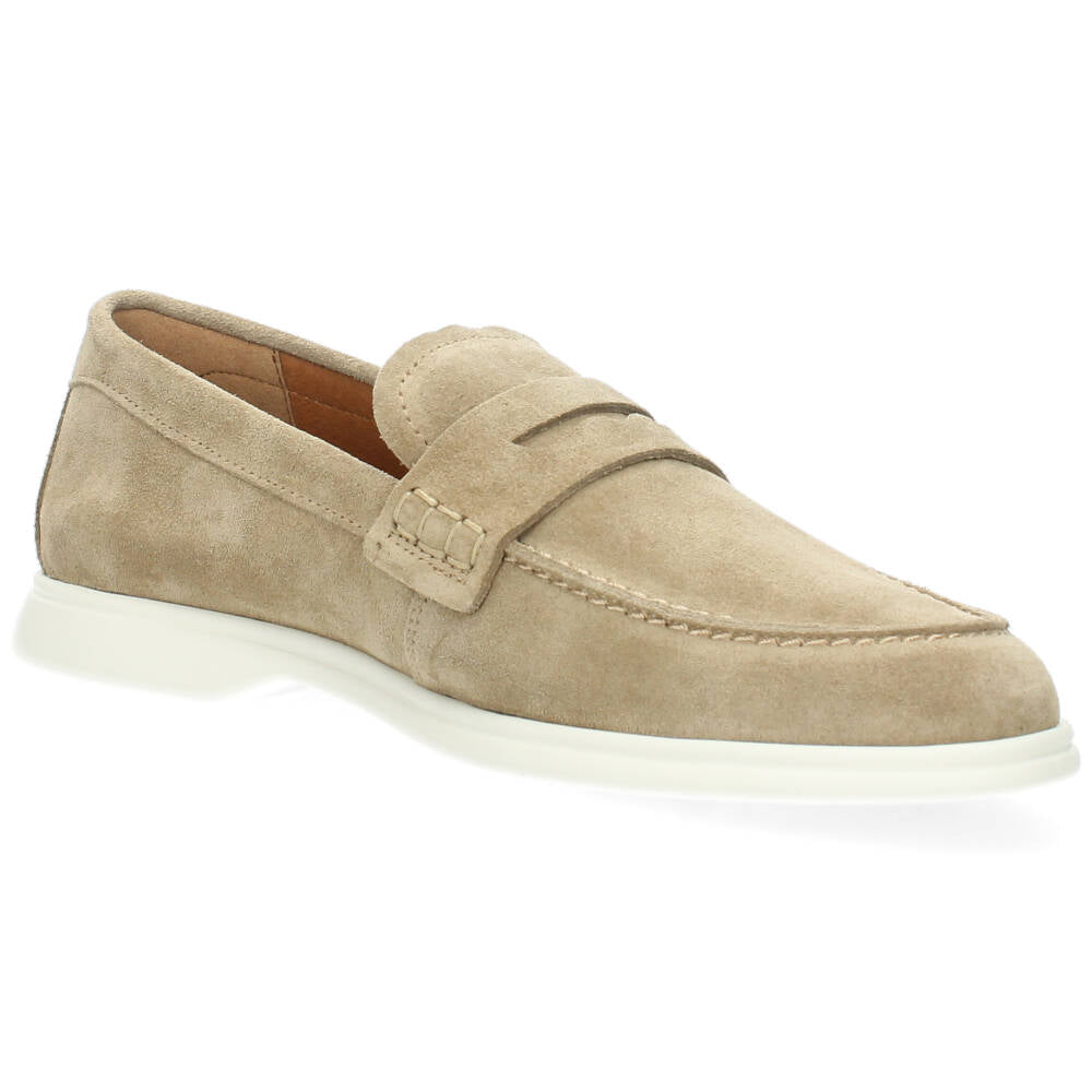 Beige loafers