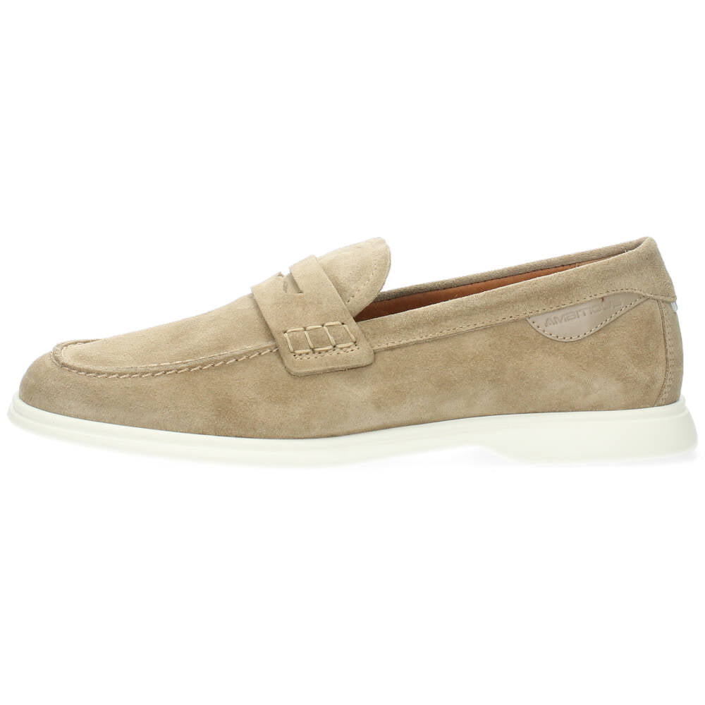 Beige loafers