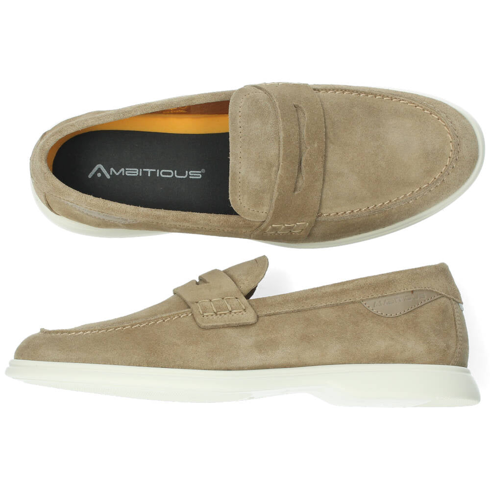 Beige loafers