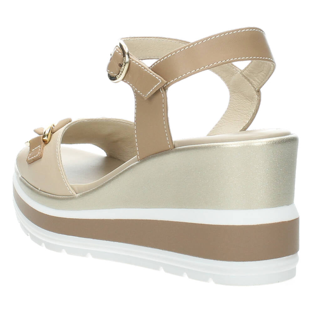 Beige sneakers