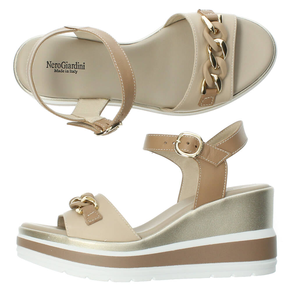 Beige sneakers