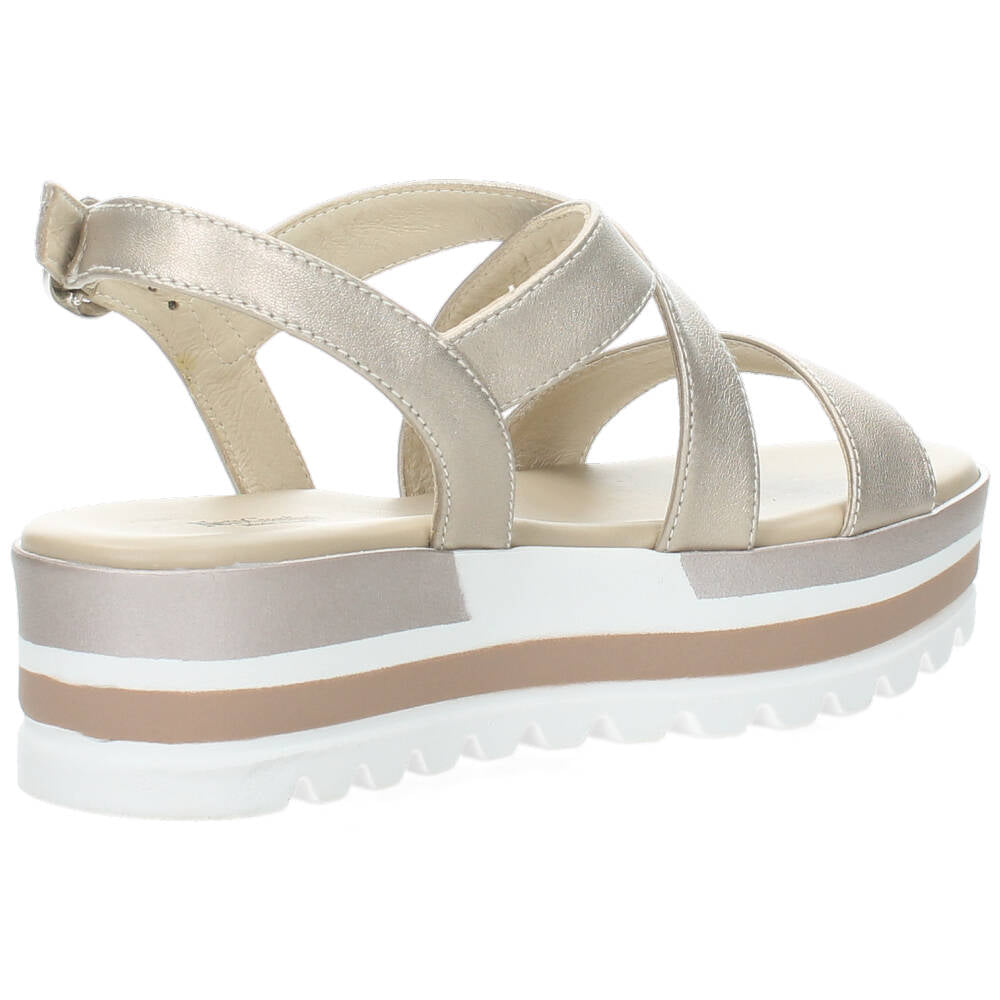 Metallic sandalen