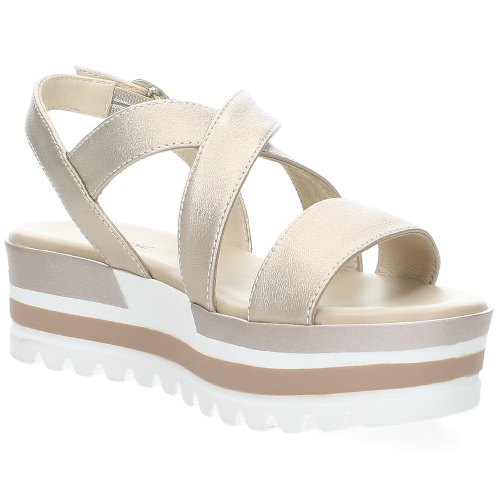 Metallic sandalen