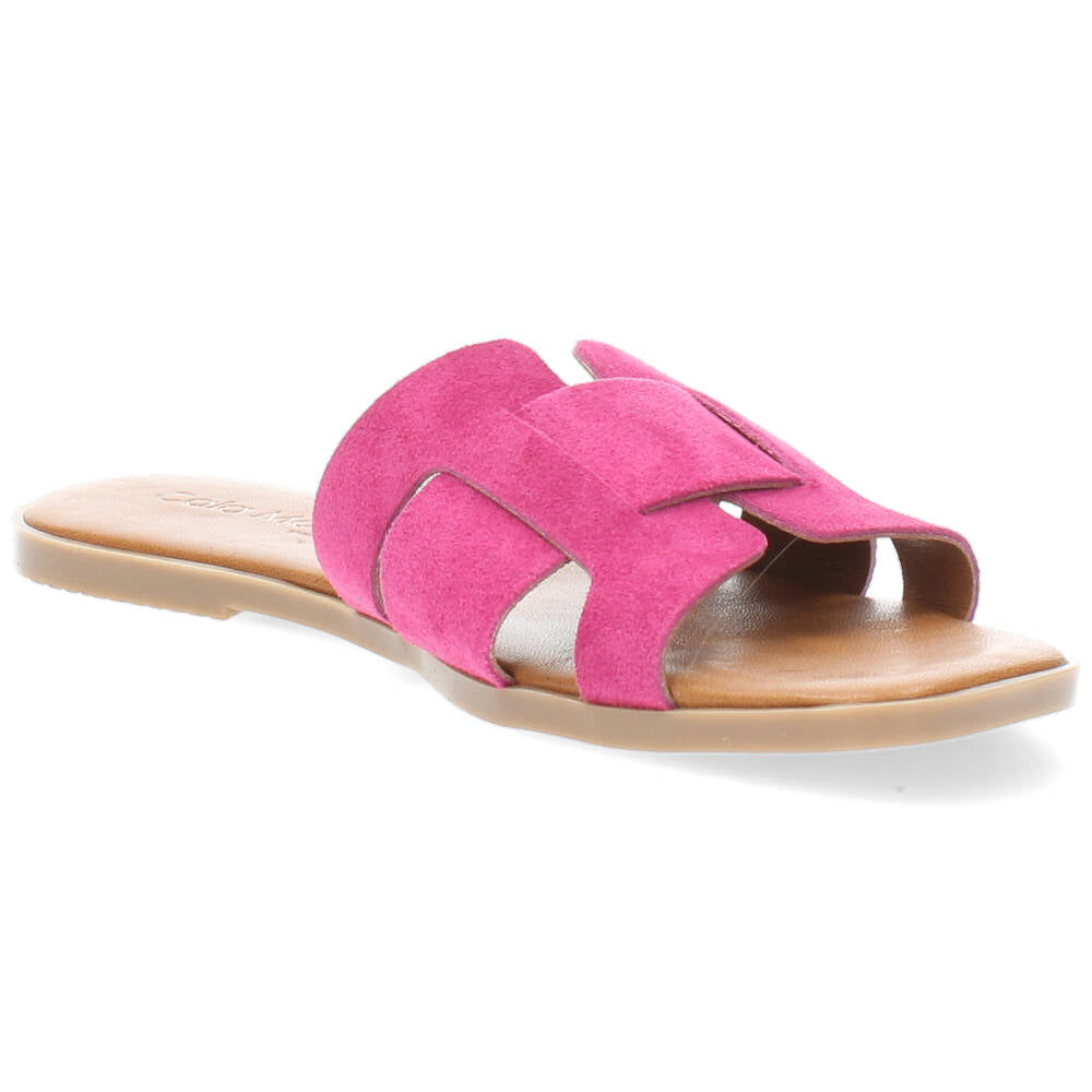 Fuchsia slippers