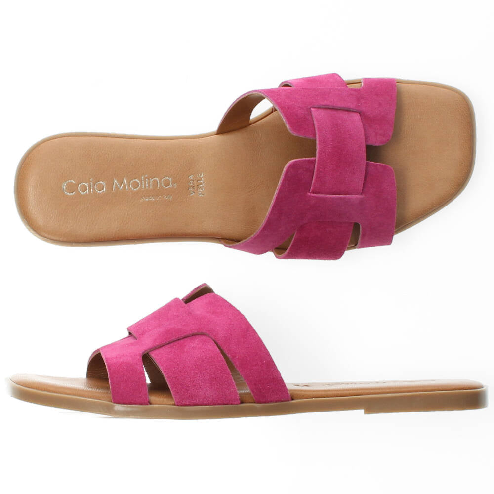 Fuchsia slippers