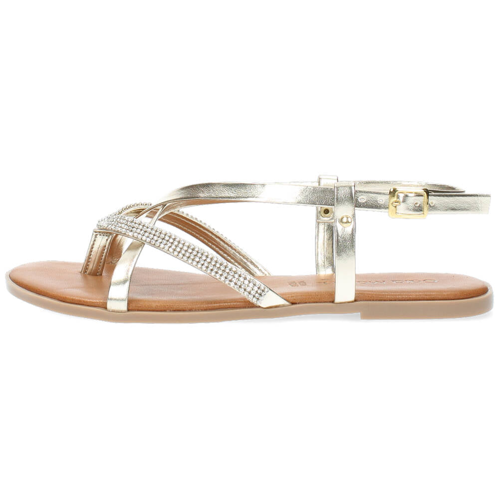 Metallic gouden sandalen