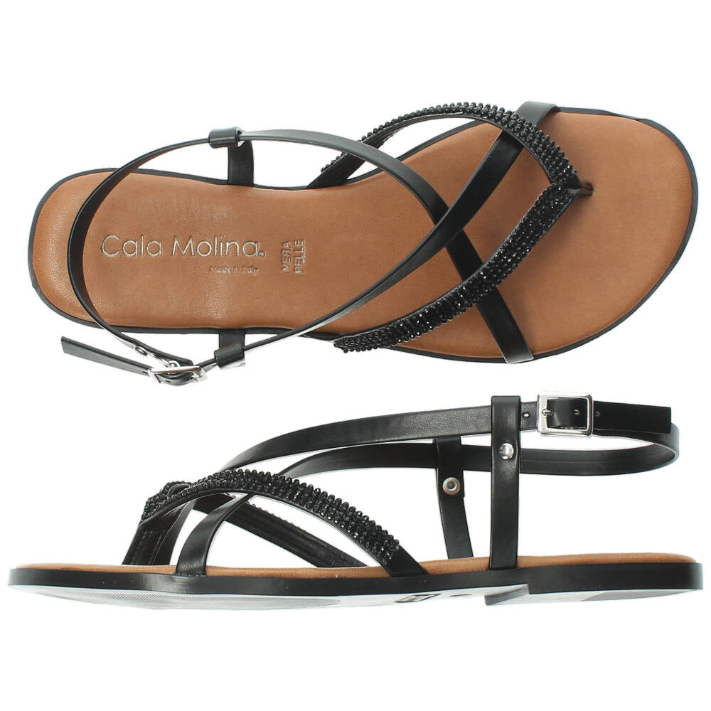 Zwarte sandalen