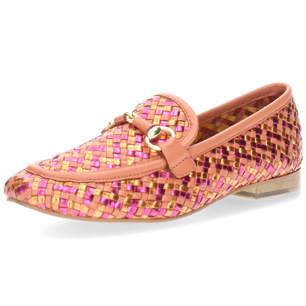 Oranje mocassins