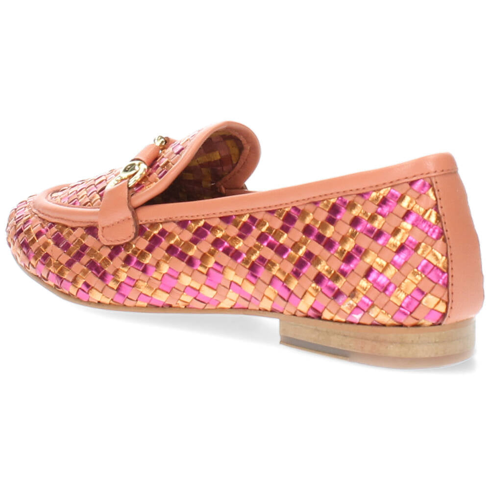 Oranje mocassins