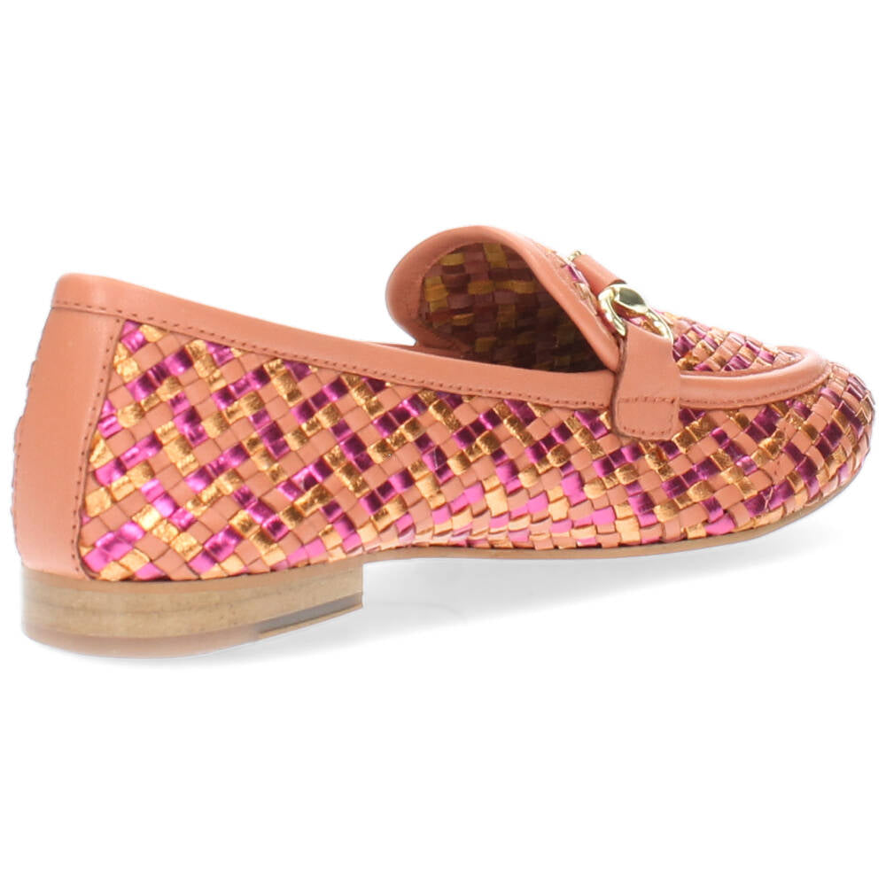 Oranje mocassins