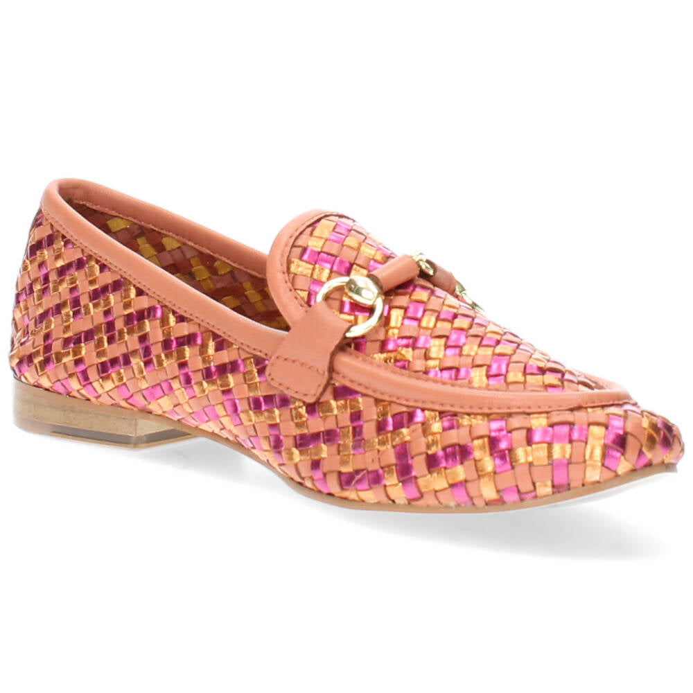 Oranje mocassins