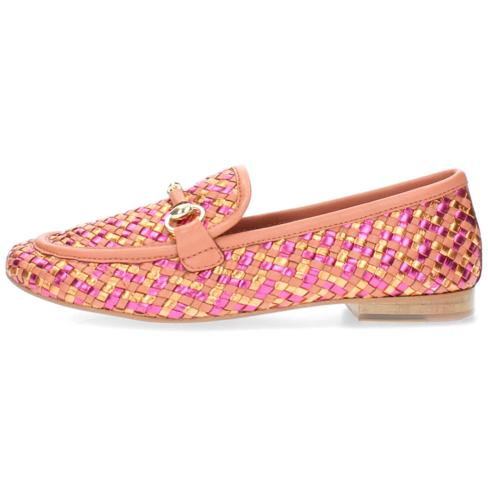Oranje mocassins