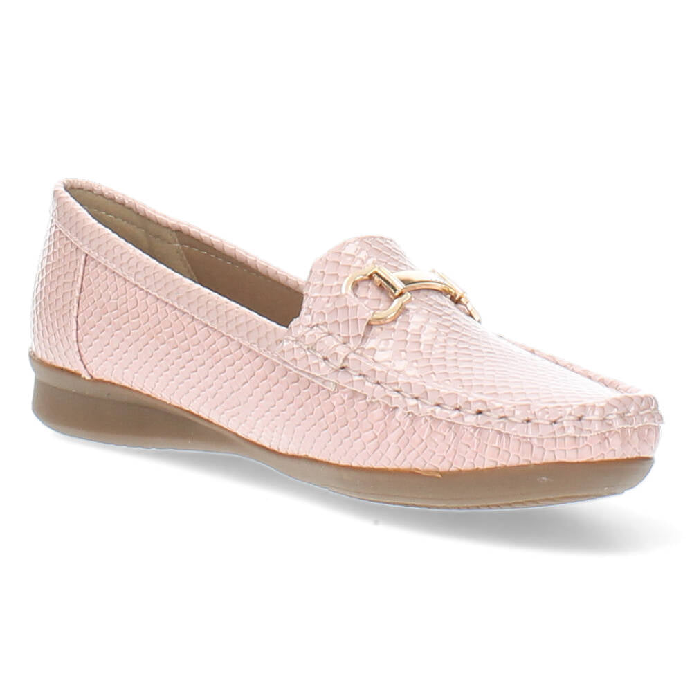 Roze mocassins