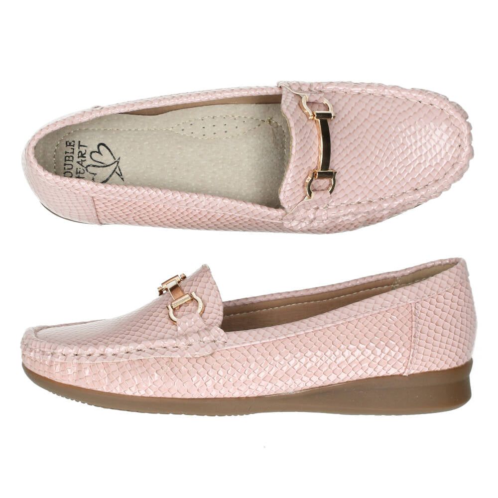 Roze mocassins