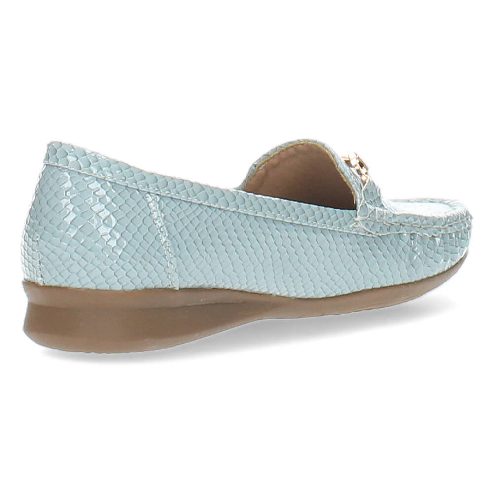 Blauwe loafers