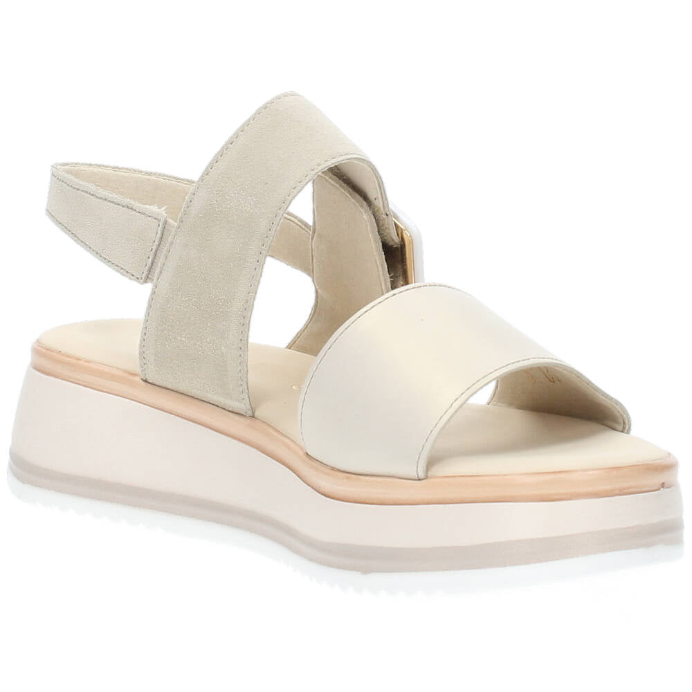 Beige sandalen