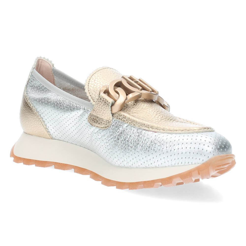 Metallic loafers