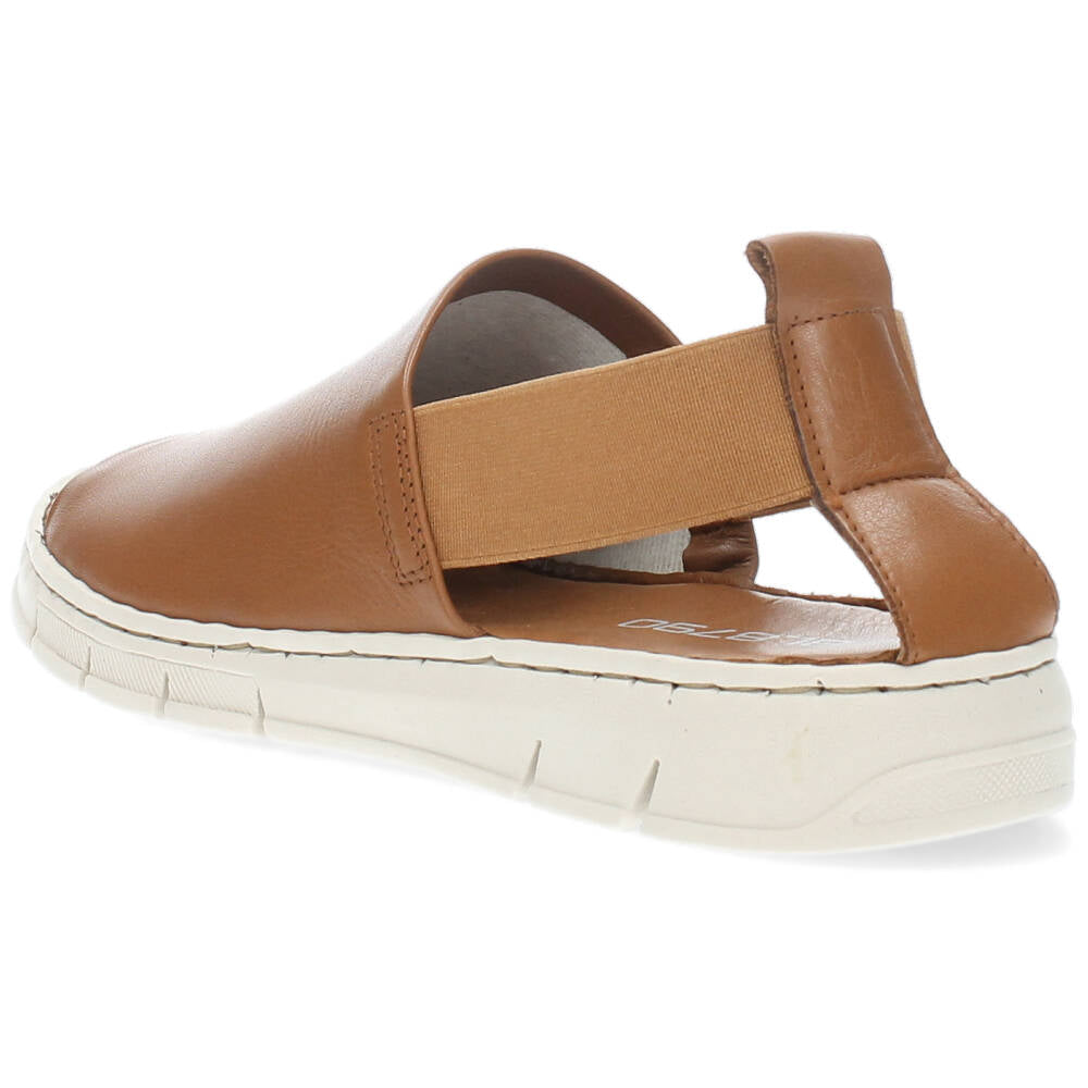 Cognac sandalen