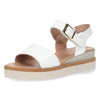 Witte sandalen