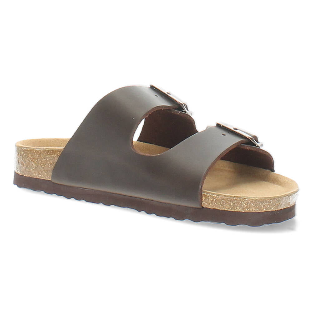 Donkerbruine slippers