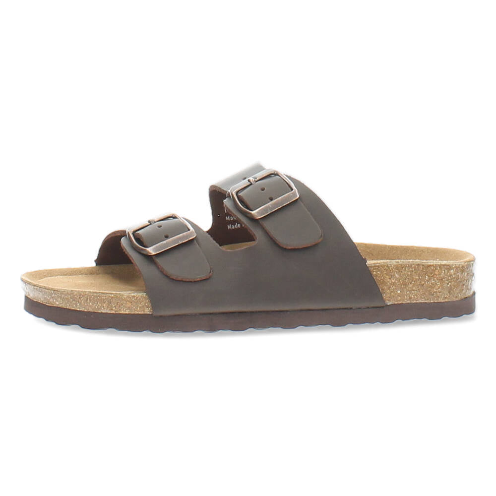 Donkerbruine slippers