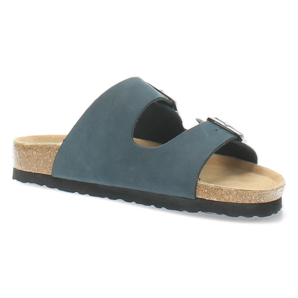 Blauwe slippers