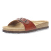 Cognac slippers