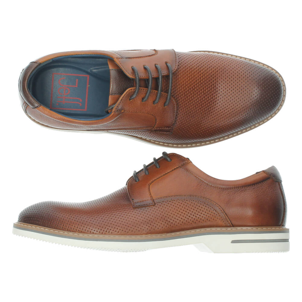 Cognac veterschoenen