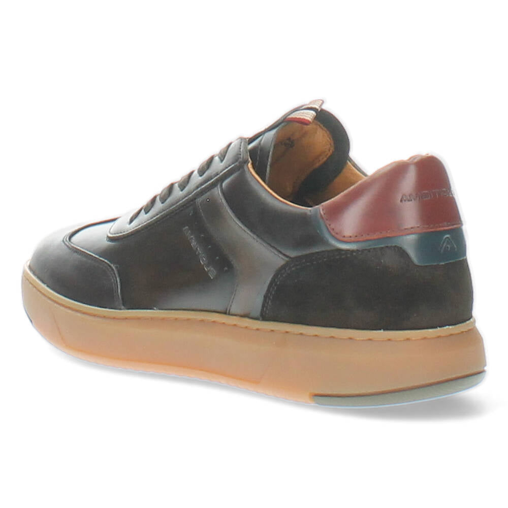 Donkerbruine veterschoenen