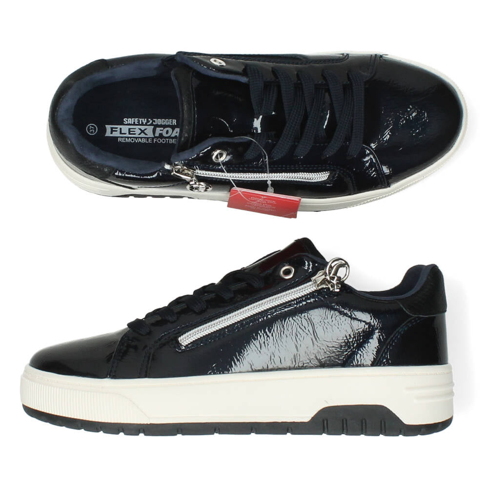 Donkerblauwe sneakers