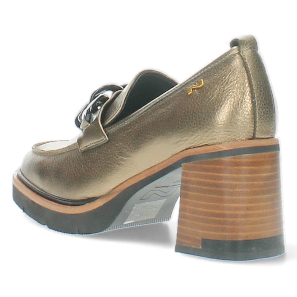 Bronzen mocassins