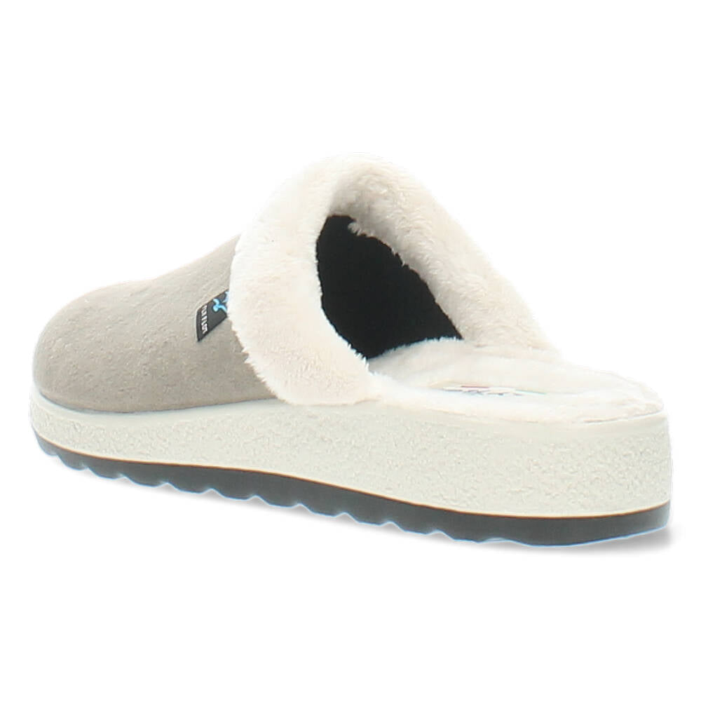 Taupe slippers