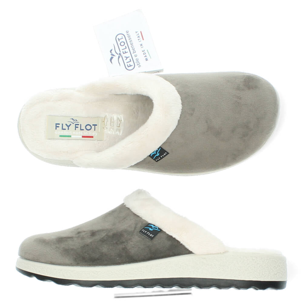 Taupe slippers