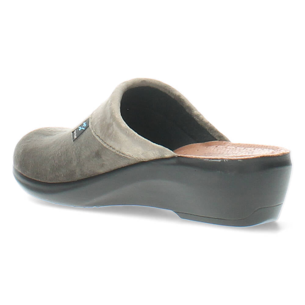 Taupe pantoffels