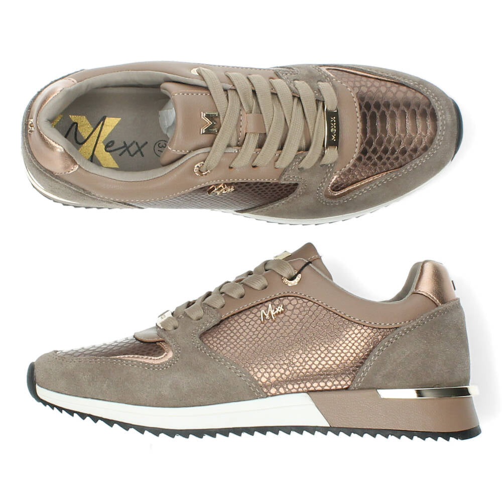 Bronzen sneakers