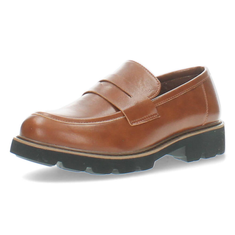 Cognac mocassins