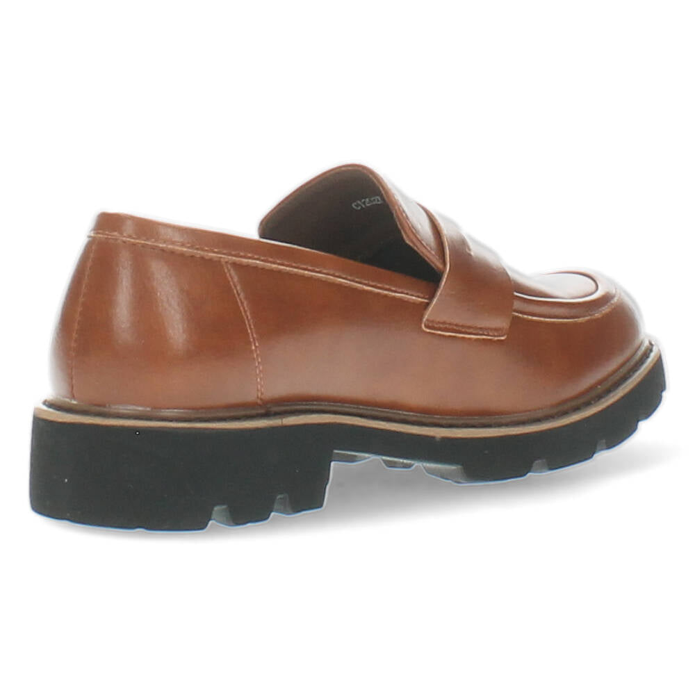 Cognac mocassins