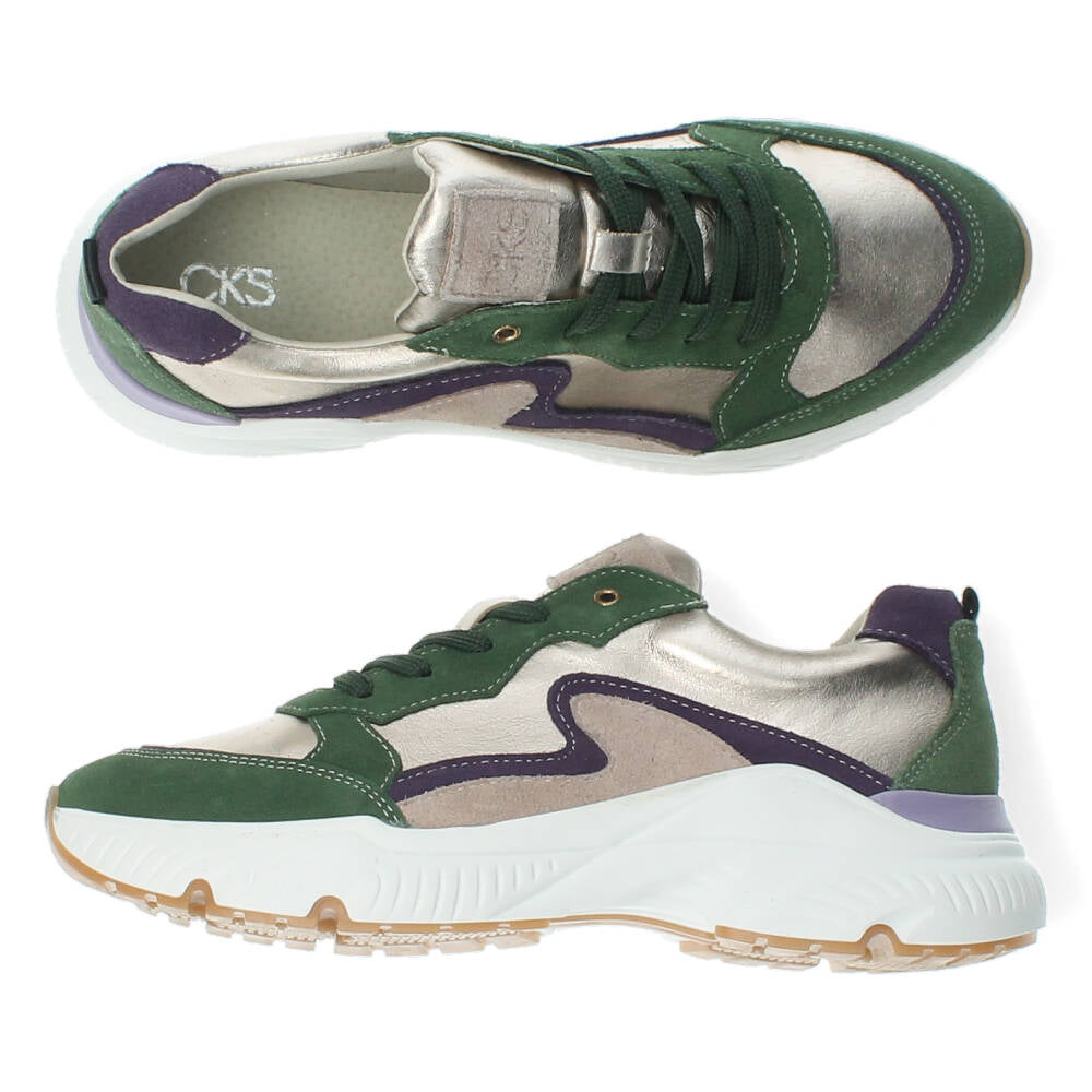 Groene sneakers