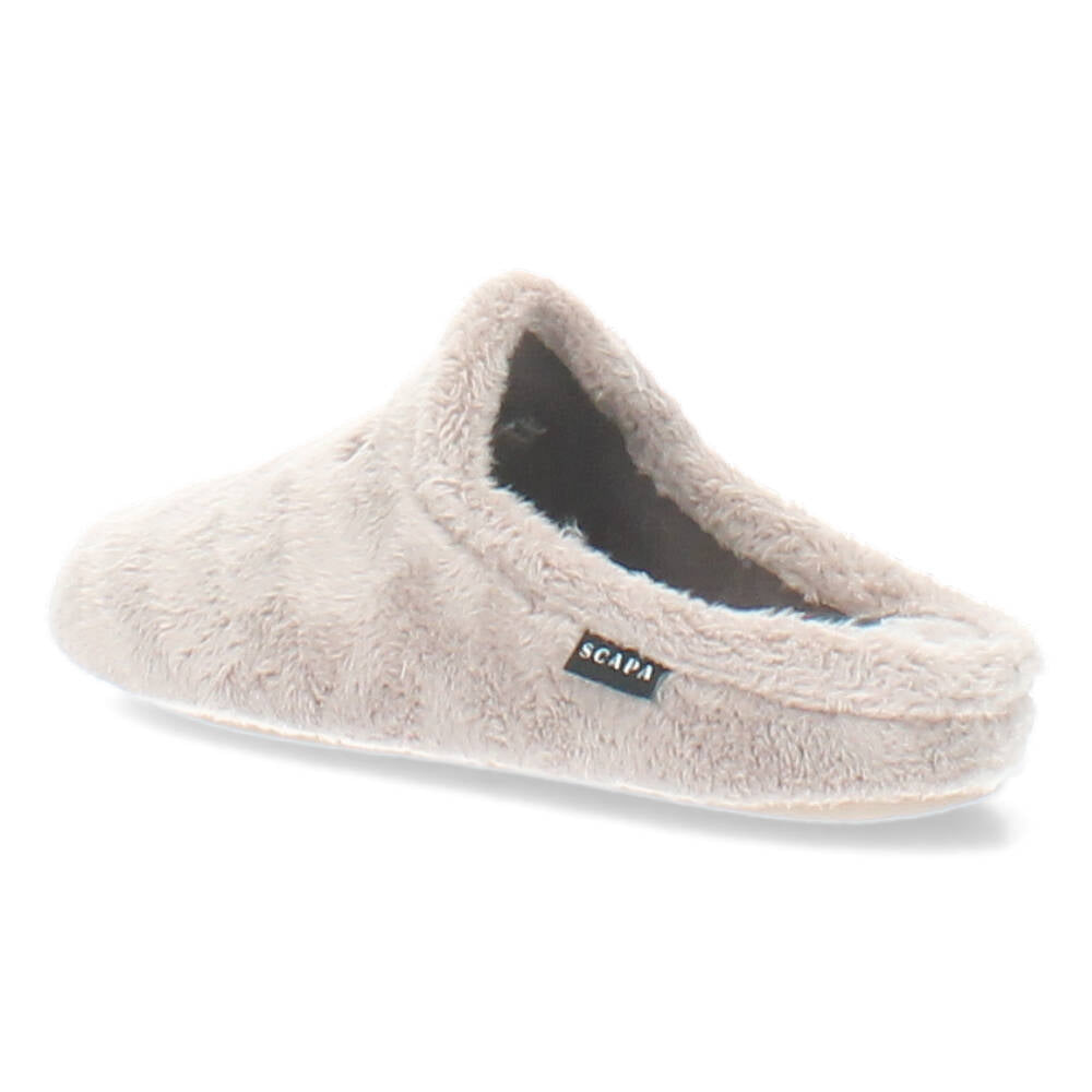 Lila pantoffels