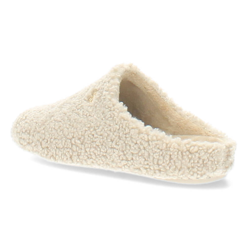 Ecru pantoffels