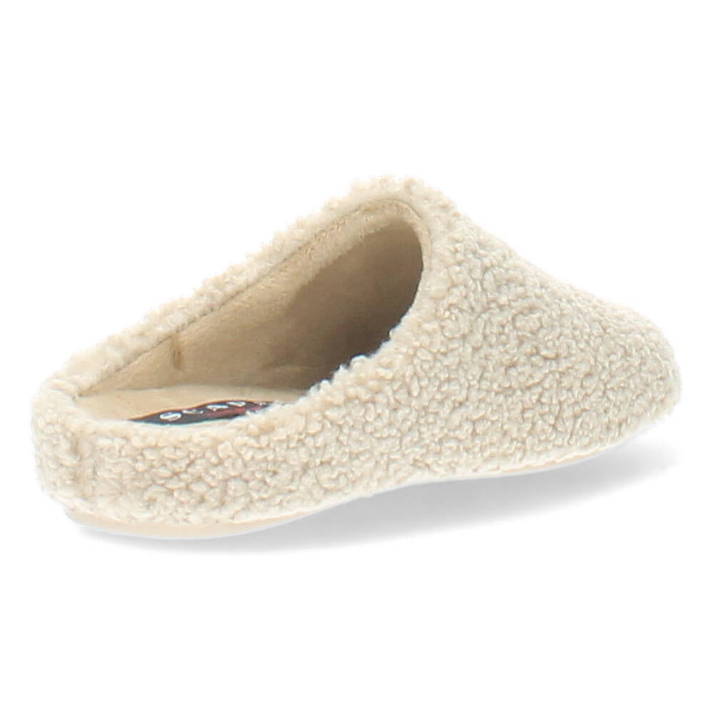 Ecru pantoffels