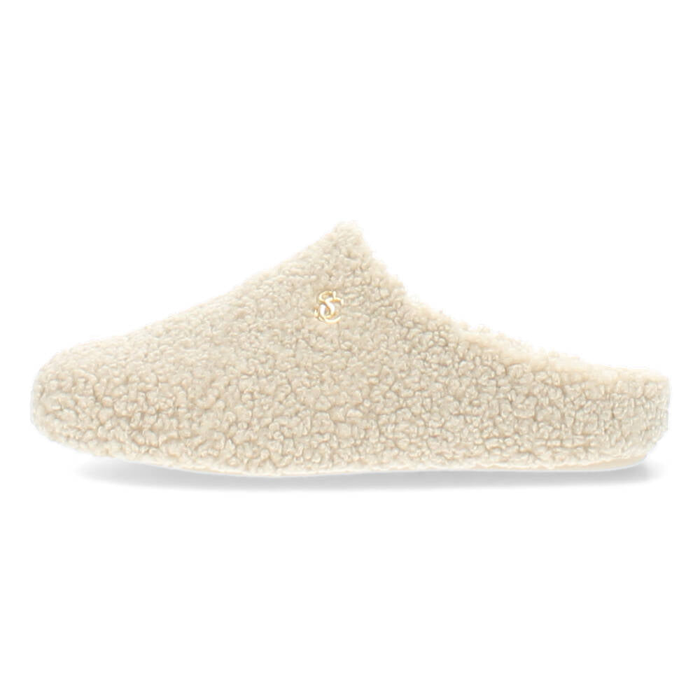 Ecru pantoffels